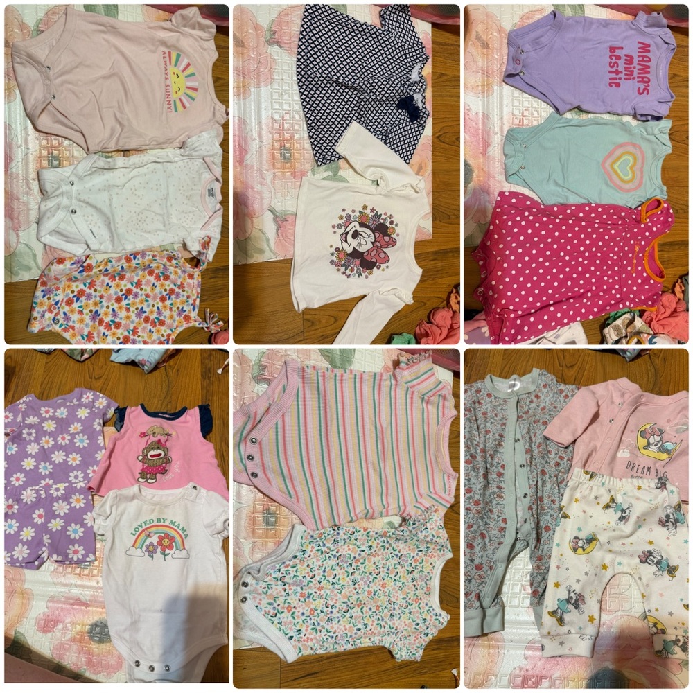 Baby girl bundle sizes 3-9 months - Picture 2 of 6